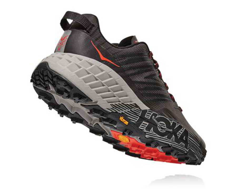 Zapatillas Trail Hoka One One Hombre - Speedgoat 4 - Negras - FNE967324